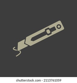 cutter icons  symbol vector elements for infographic web
