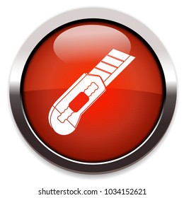 cutter isolated vector icon