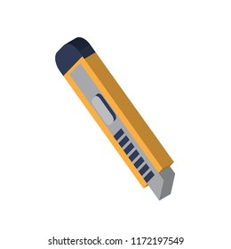 Cutter isometric left top view 3D icon