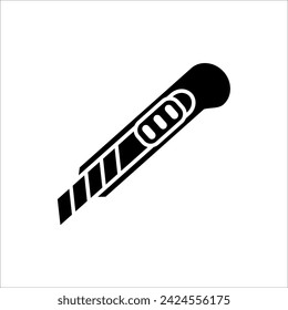 Cutter knife, Cutter icon for website design. vector illustration on white background
