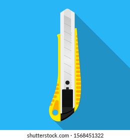Cutter Knife Illustration Vector Icon