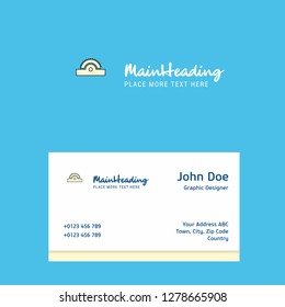 Cutter  logo Design with business card template. Elegant corporate identity. - Vector