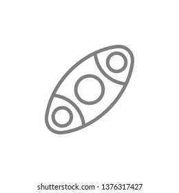 cutter outline icon. Elements of smoking activities illustration icon. Signs and symbols can be used for web, logo, mobile app, UI, UX on white background