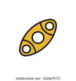cutter outline icon. Elements of smoking activities illustration icon. Signs and symbols can be used for web, logo, mobile app, UI, UX