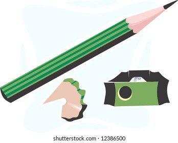cutter sharpened pencil 	