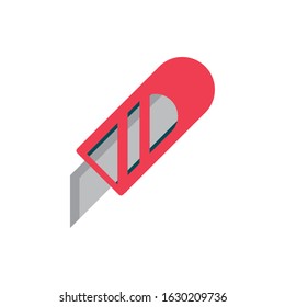 cutter supply education school vector illustration icon design