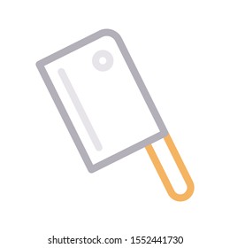 cutter vector colour line icon