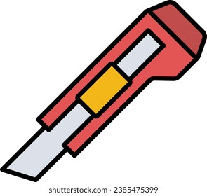 Cutter vector icon. Can be used for printing, mobile and web applications.