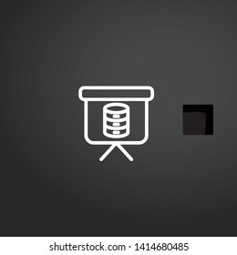 Cutter vector icon. Cutter concept stroke symbol design. Thin graphic elements vector illustration, outline pattern for your web site design, logo, UI. EPS 10.