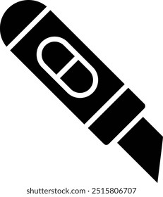 Ilustración de diseño de icono de Vector de corte