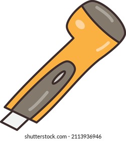 ilustración del vector de corte en un fondo transparente.Símbolos de calidad premium.Icono plano de línea vector para el diseño de concepto y gráfico.
