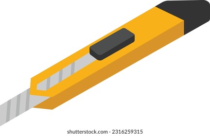 cutter Vector illustration on a transparent background. Premium quality symmbols. Vector line flat icons for concept and graphic design.