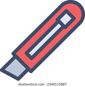 cutter Vector illustration on a transparent background.Premium quality symmbols.Stroke vector icon for concept and graphic design. 
