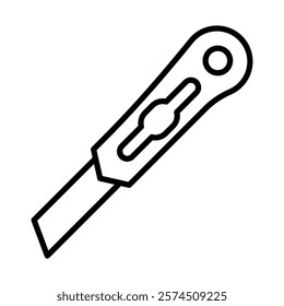 Cutter Vector Line Icon Design