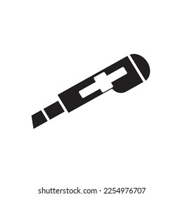 cutter vector line new icon