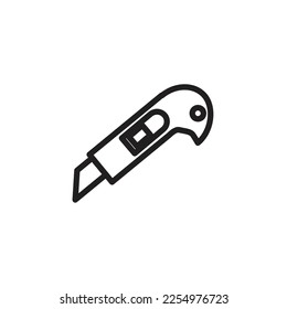 cutter vector line new icon