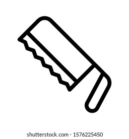 cutter  vector thin line icon 