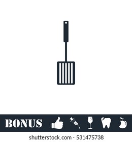 Cutters icon flat. Vector illustration symbol and bonus pictogram