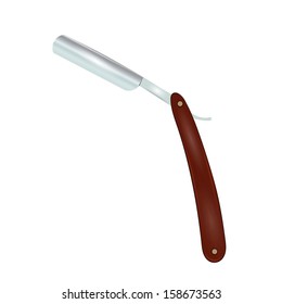 Cutthroat on a white background