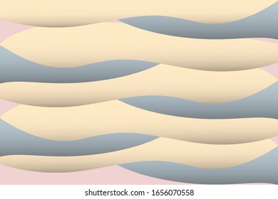 Recorte de los vectores de fondo de onda abstracta 10