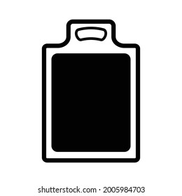 Cutting Board Para El Vector De Icono De Cocina.