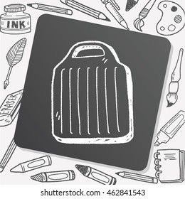 cutting board doodle