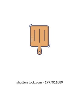 cutting board Flat Icon Isolated On White Background