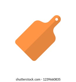 cutting board flat vector icon