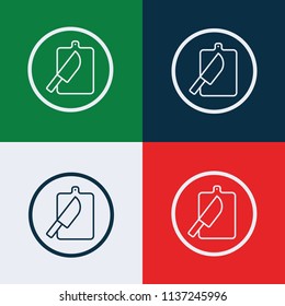 Cutting board icon 