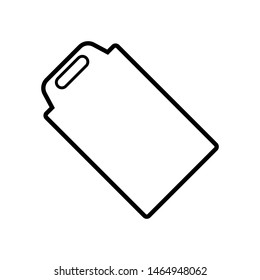 Cutting Board Icon. Cooking Equipment Illustration As A Simple Vector Sign & Trendy Symbol for Design,  Websites, Presentation or Mobile Application.