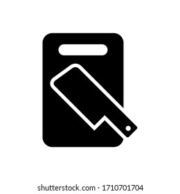 cutting board icon design vector template