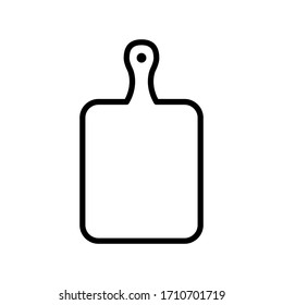 cutting board icon design vector template