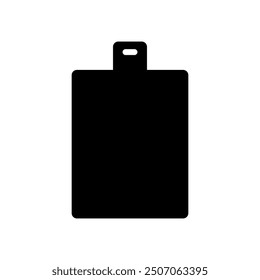 Cutting board icon illustrated on background
