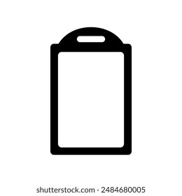 Icono de tabla de cortar ilustrado en Vector