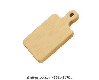 cutting board icon illustration 3d. Chopping Board illustration 3d icon render