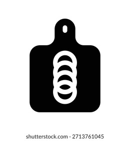 Plantilla de diseño de Vector de ilustración de icono de tabla de cortar