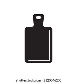 Cutting board icon logo free vector design