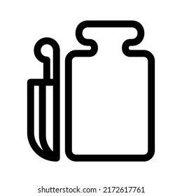 icono de tablero de corte o logotipo símbolo de signo aislado ilustración vectorial de alta calidad estilo negro iconos vectoriales
