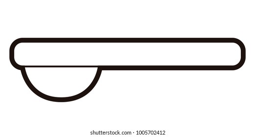 Cutting board icon on a white background, Vector illustration