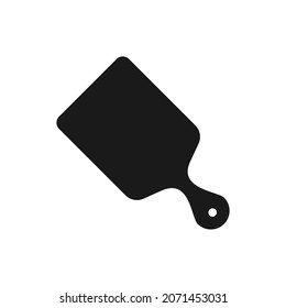 cutting board icon on white background