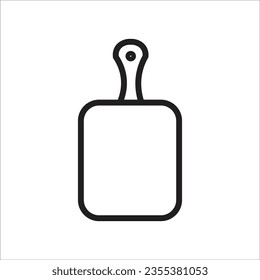 icono de tabla de corte diseño simple eps 10