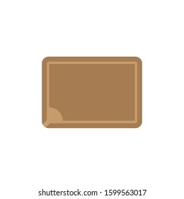 cutting board icon trendy flat design