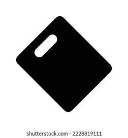 cutting board icon vector design template in white background