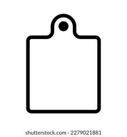 Cutting board icon vector design template