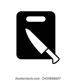 Cutting Board Icon Vector Design Illustration