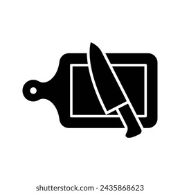Cutting Board Icon Vector Design Illustration