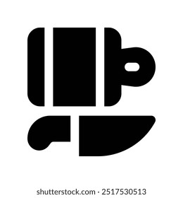 Icono del glifo del Vector para su Sitio web, móvil, presentación, y diseño del logotipo.
