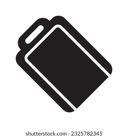 cutting board icon vector illustration logo design