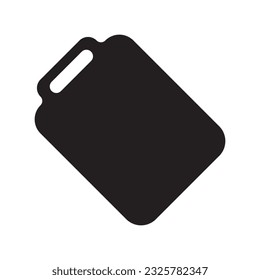 diseño del logotipo de la ilustración del vector de la placa de corte