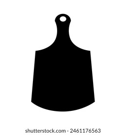 Cutting Board icon vector. Kitchen illustration sign. Food symbol or logo.
